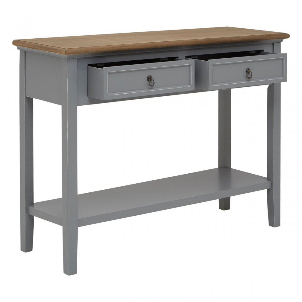 Henley Antique Grey Console Table Grey