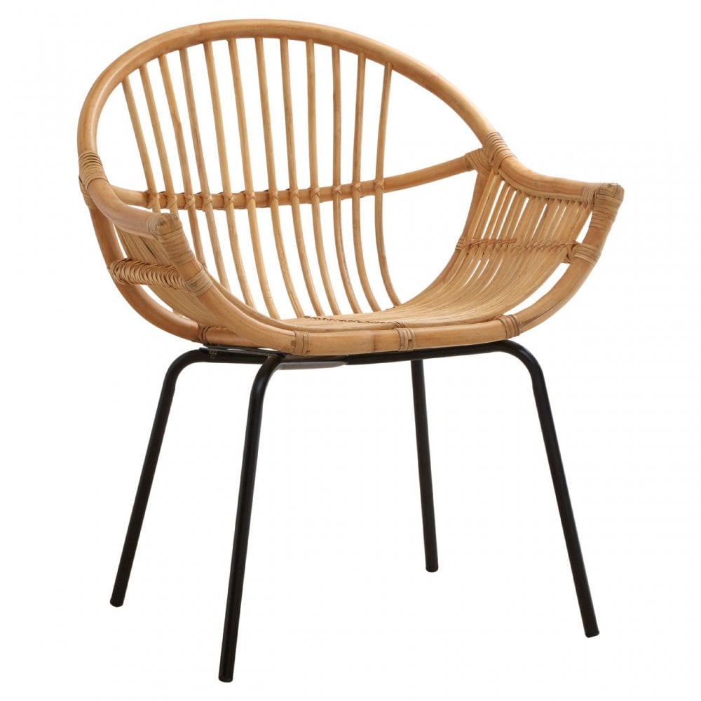 Lagom Natural Rattan / Metal Chair Natural