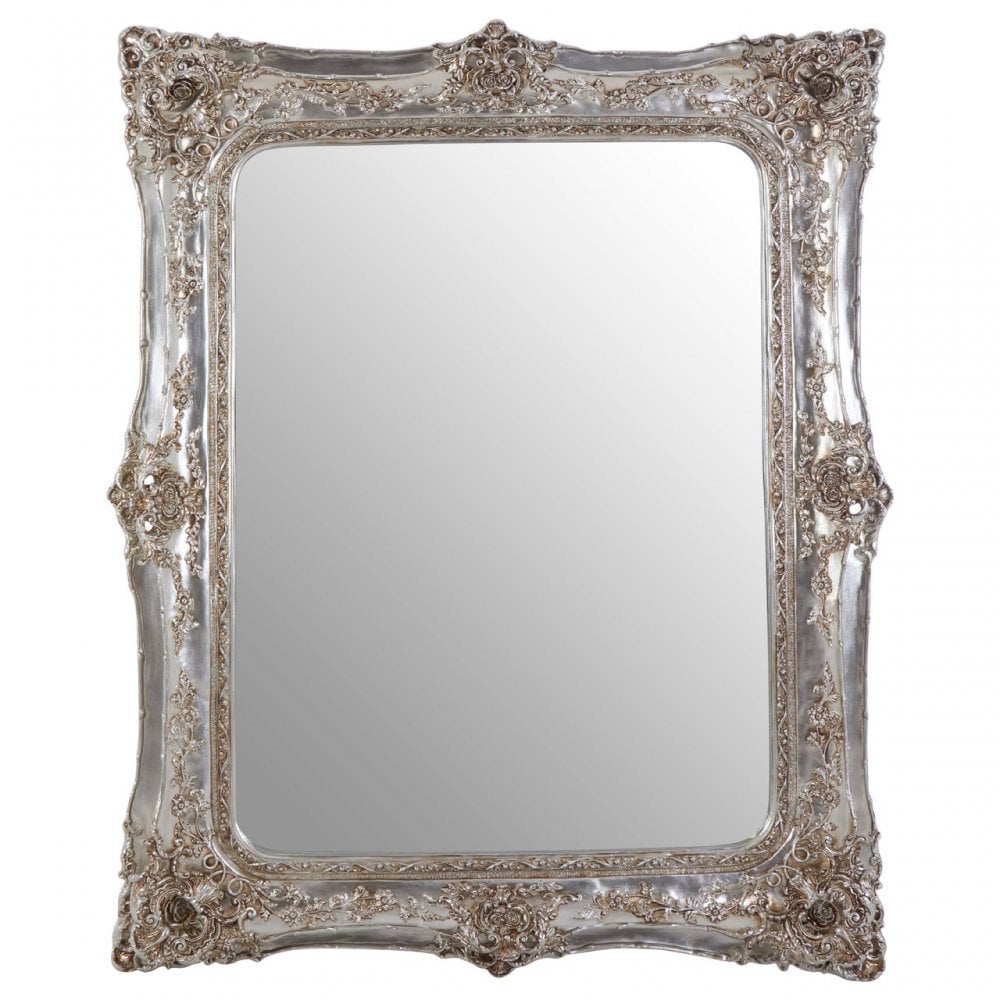 LaMon LaMon Marseille Champagne Baroque Style Wall Mirror Champagne