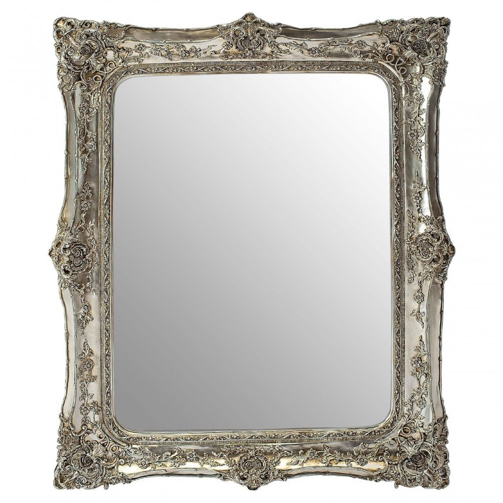 LaMon LaMon Marseille Champagne Baroque Style Wall Mirror Champagne