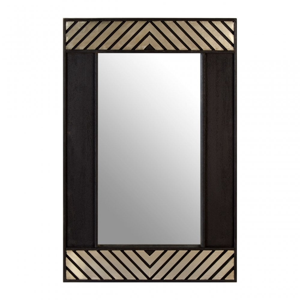 Wulah Black Wall Mirror Black