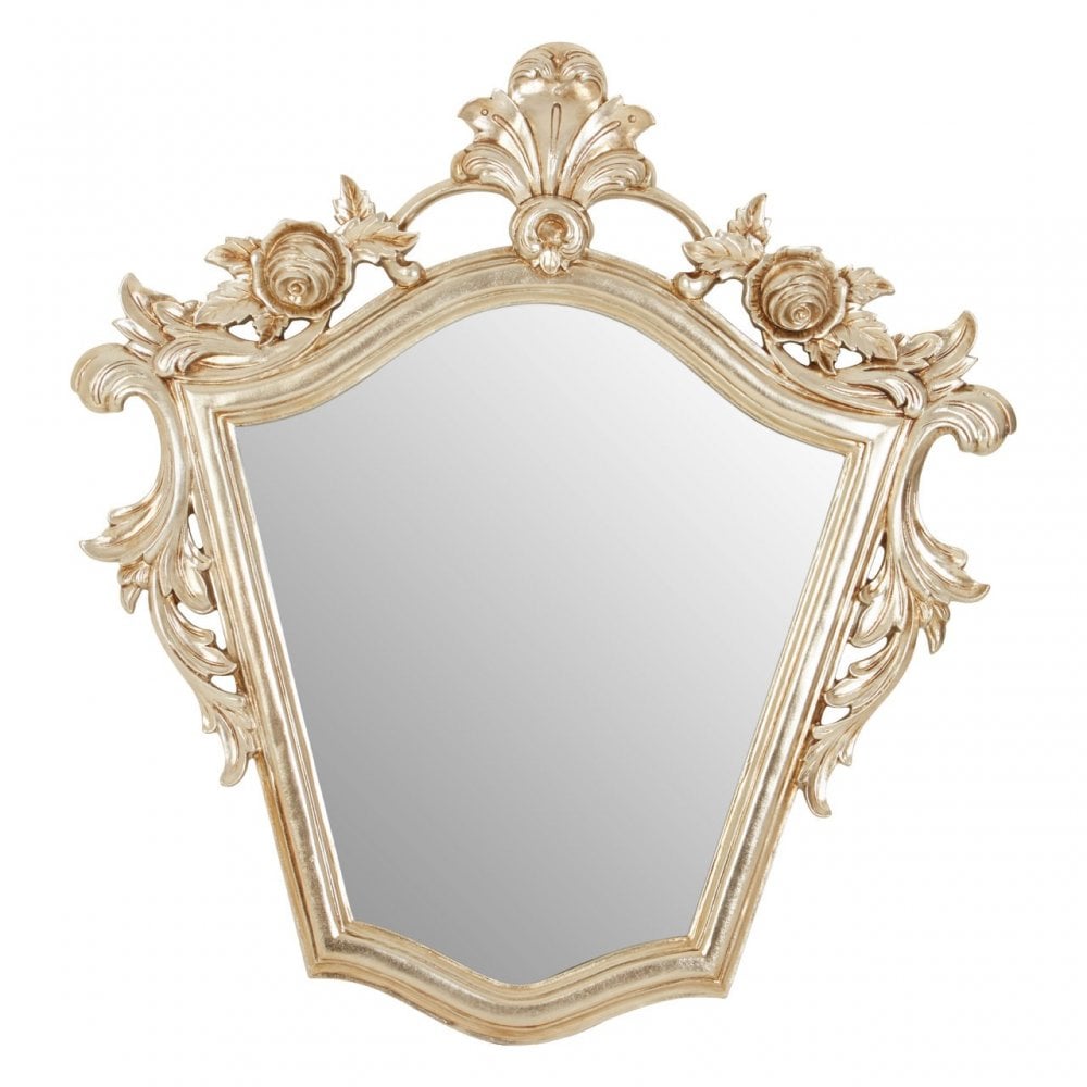 LaMon LaMon Marseille Champagne Tapered Wall Mirror Champagne