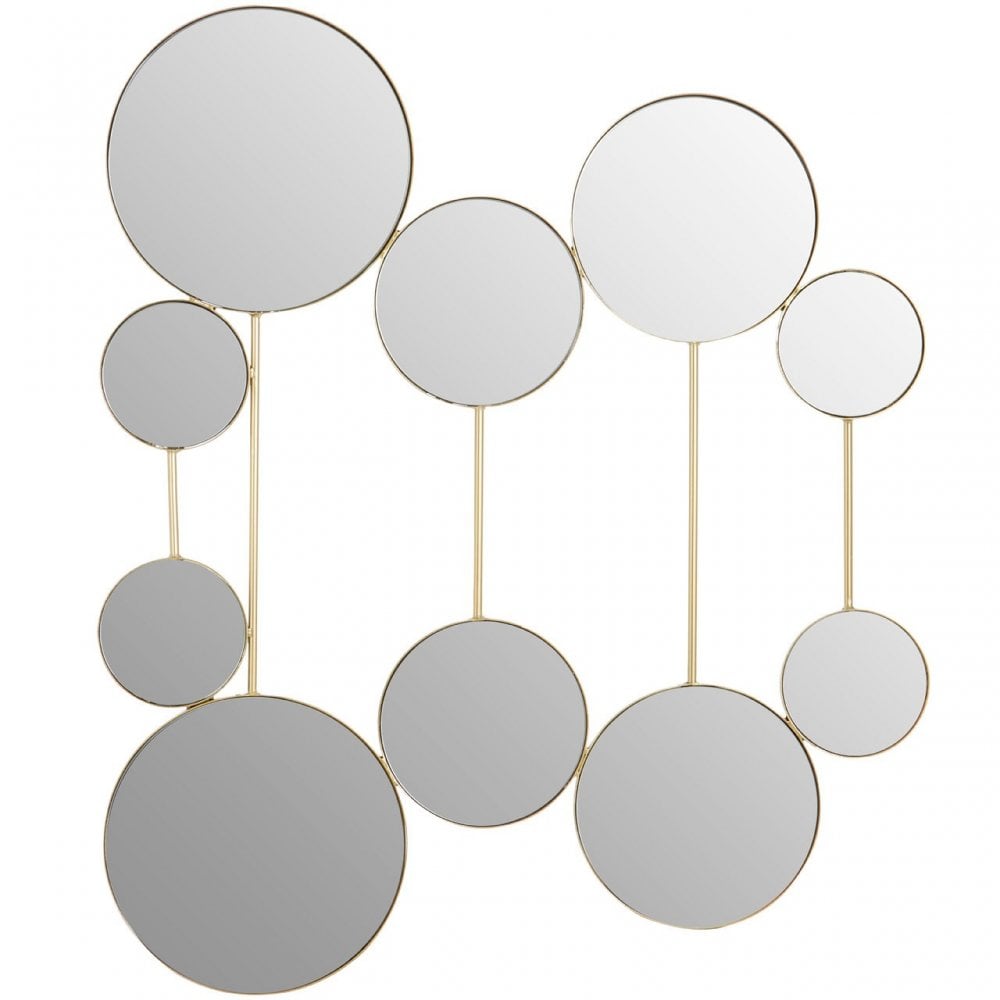 Duchess Multi Mirror Design Wall Mirror Gold