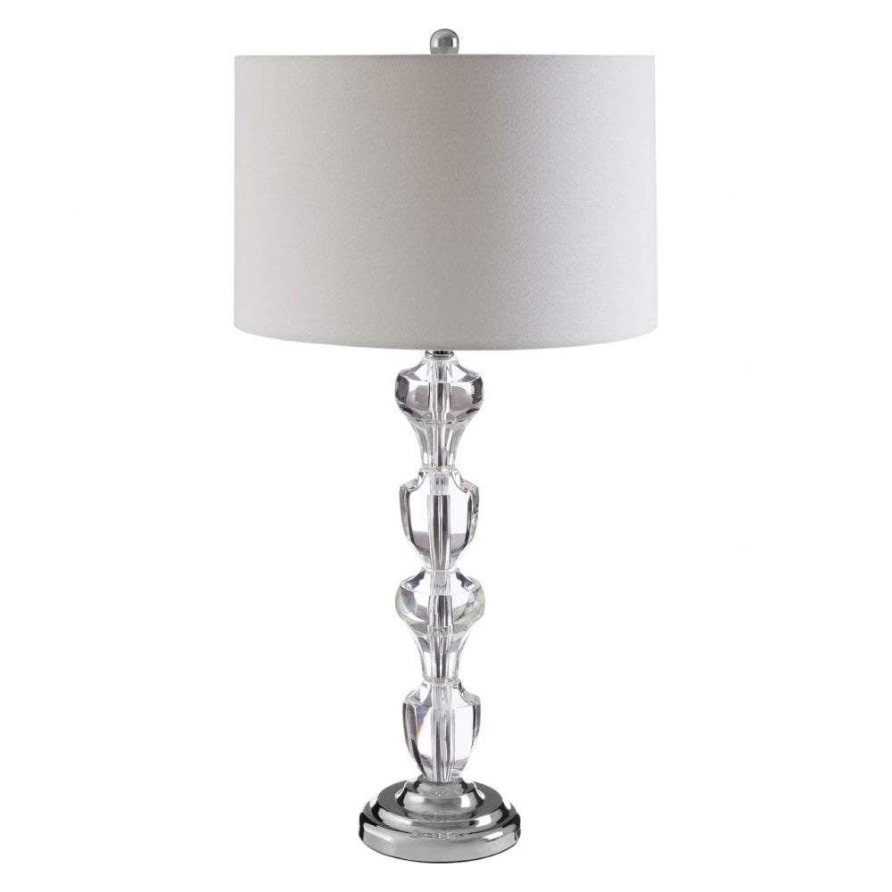 Carine Table Lamp Silver