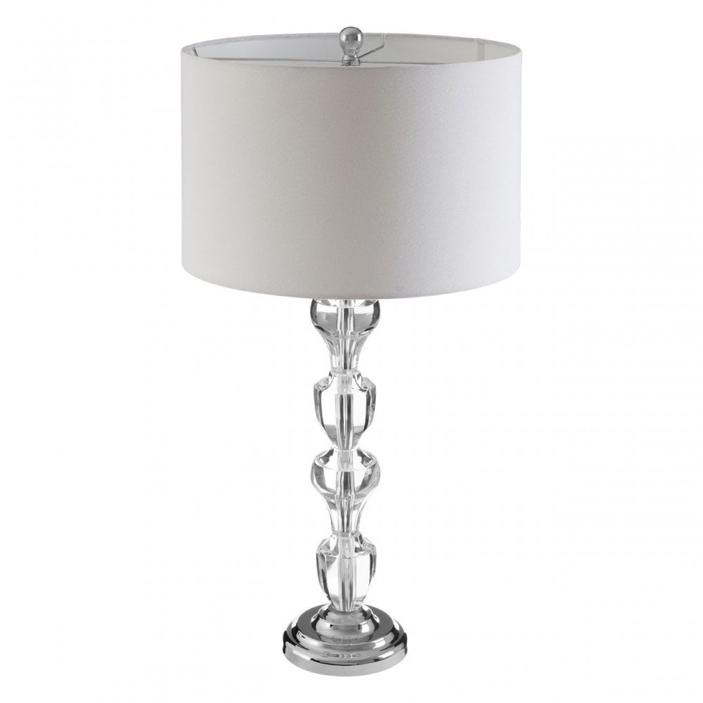 Carine Table Lamp Silver