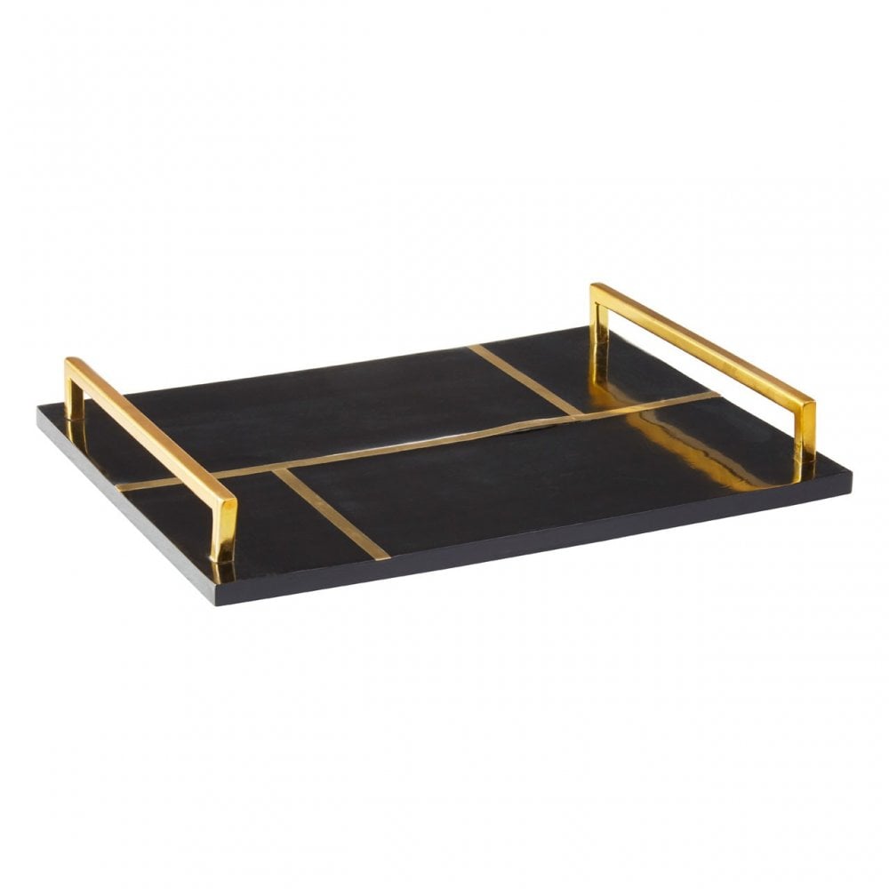 Odell Black &amp; Gold Tray Black