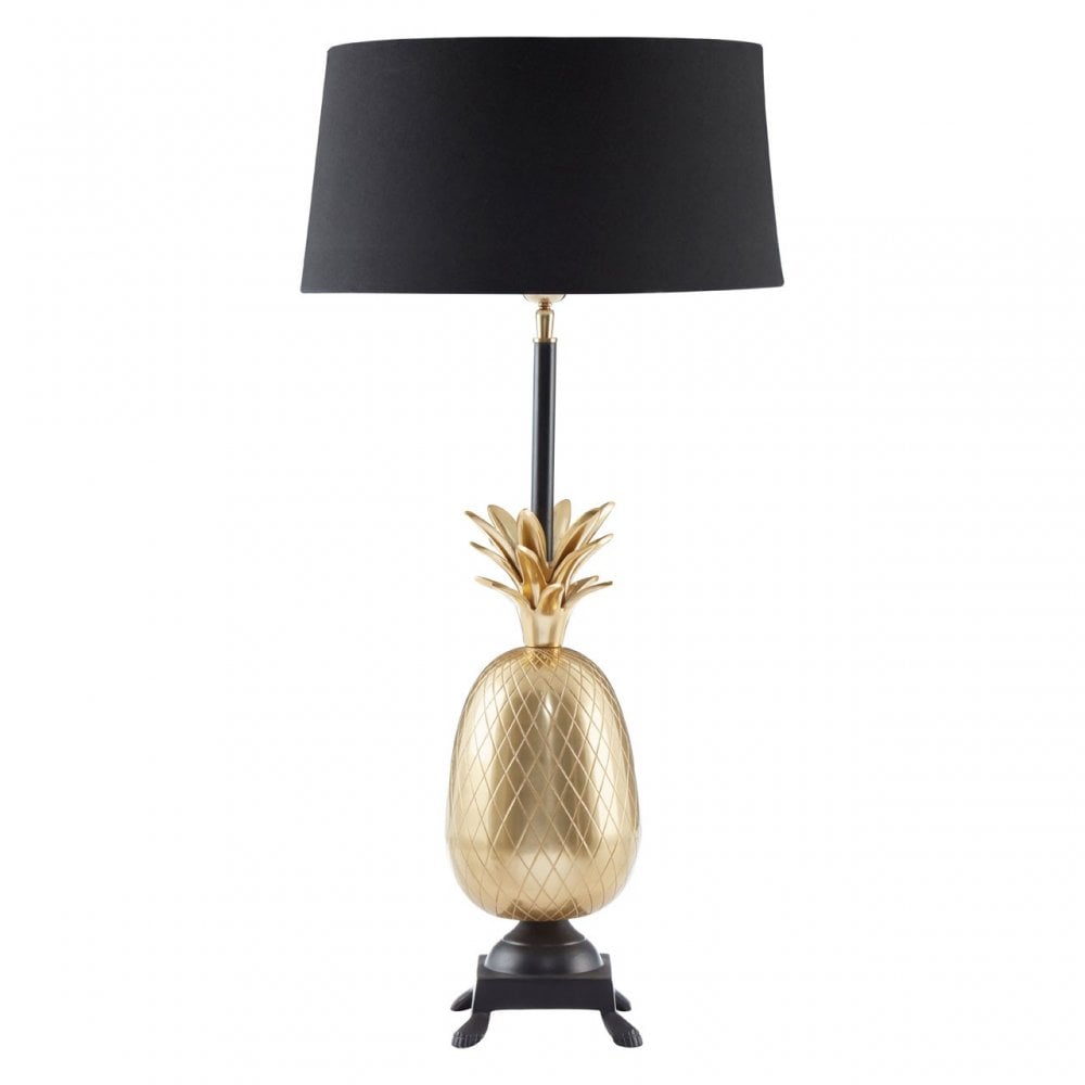 Wulah Pineapple Table Lamp Black