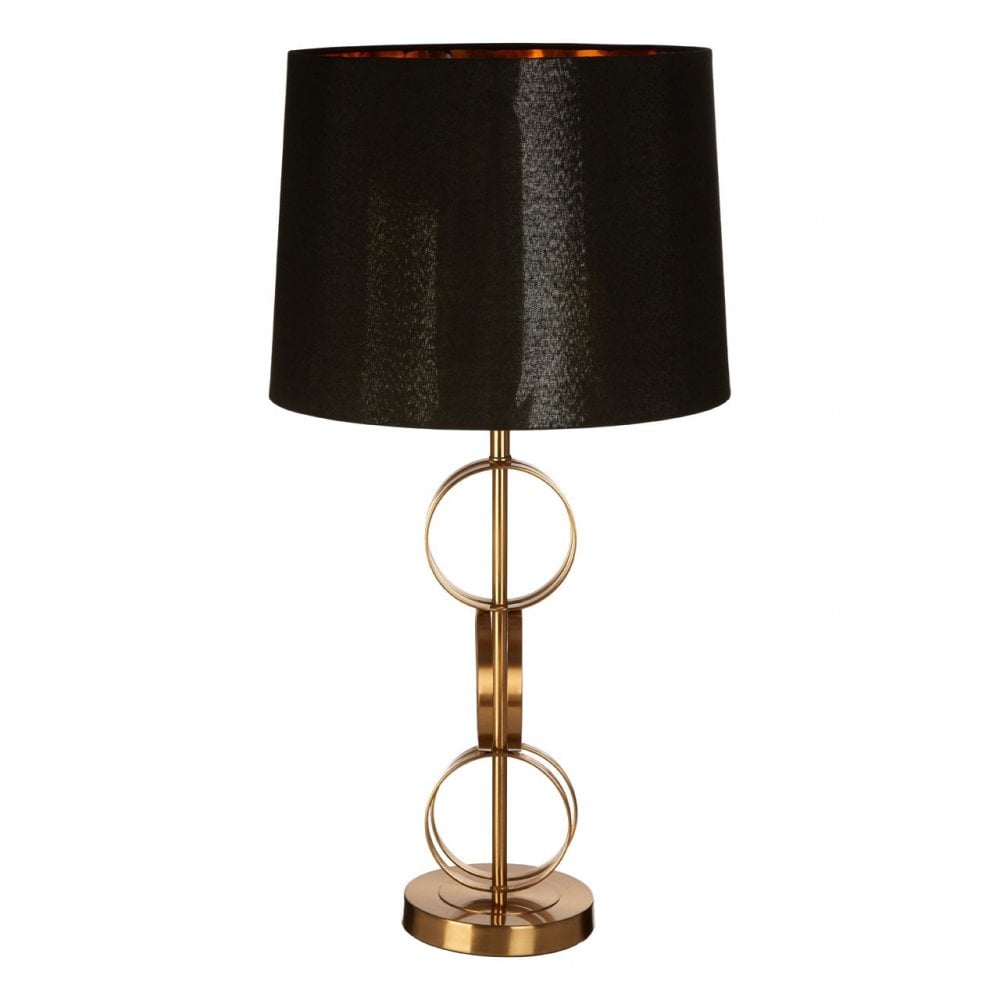 Zeta Table Lamp with EU Plug Gold