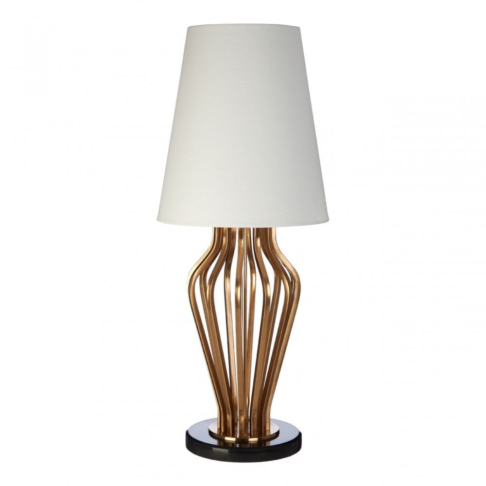 Zada Table Lamp with EU Plug Gold