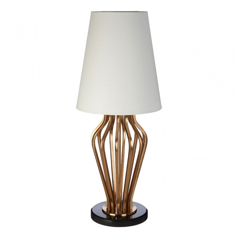 Zada Table Lamp with EU Plug Gold