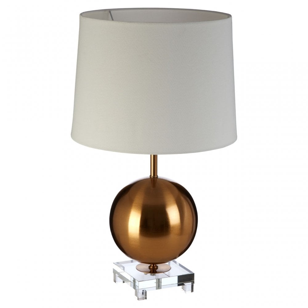 Zena Table Lamp with EU Plug Gold