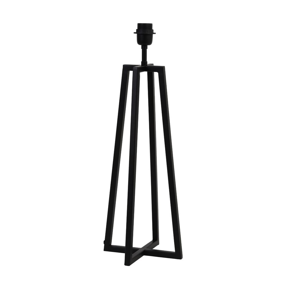 Lamp Base 21x21x56cm Miley Matt Black