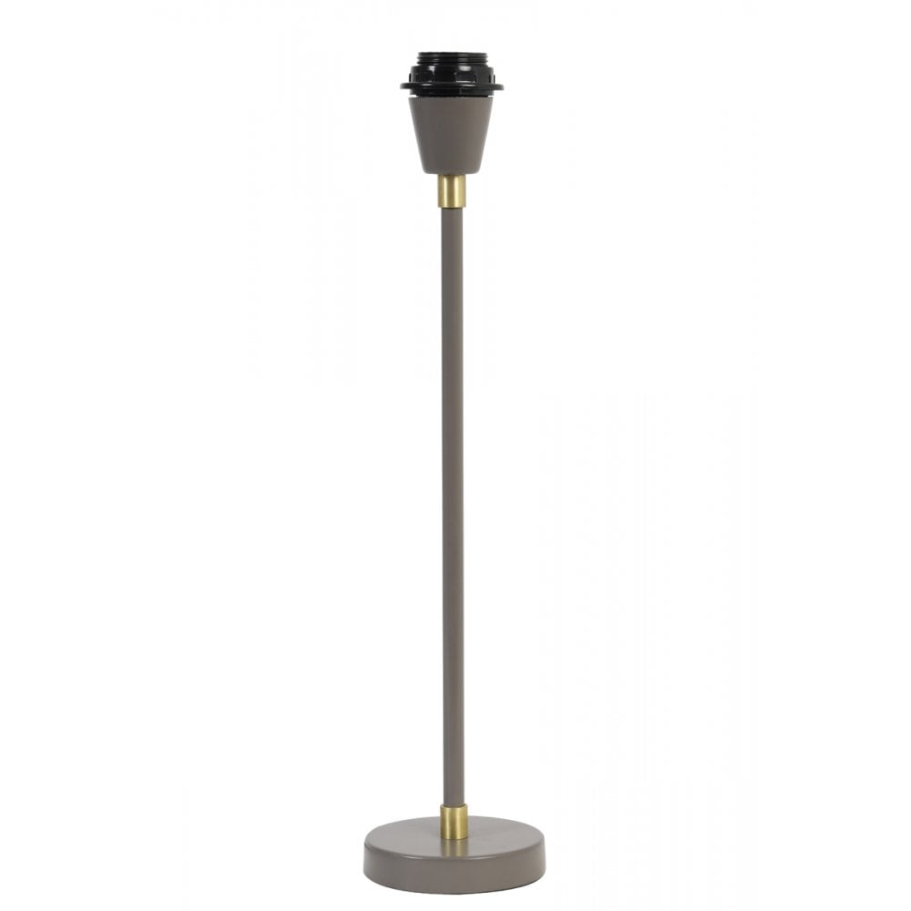 Lamp Base 10x45cm Mosira Matt GreyxBronze