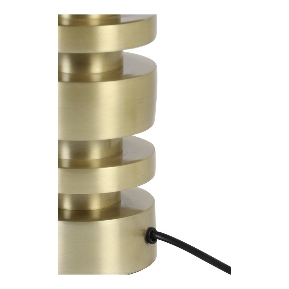 Lamp Base 12.5x40cm Desley Matt Gold