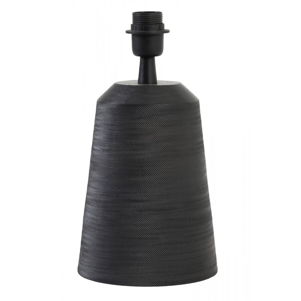 Lamp Base 18x28cm Lilou Matt Black