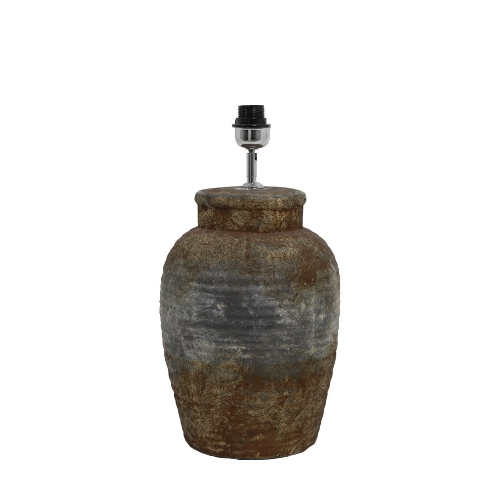 Lamp Base 27x48cm Nefera Rust Brown