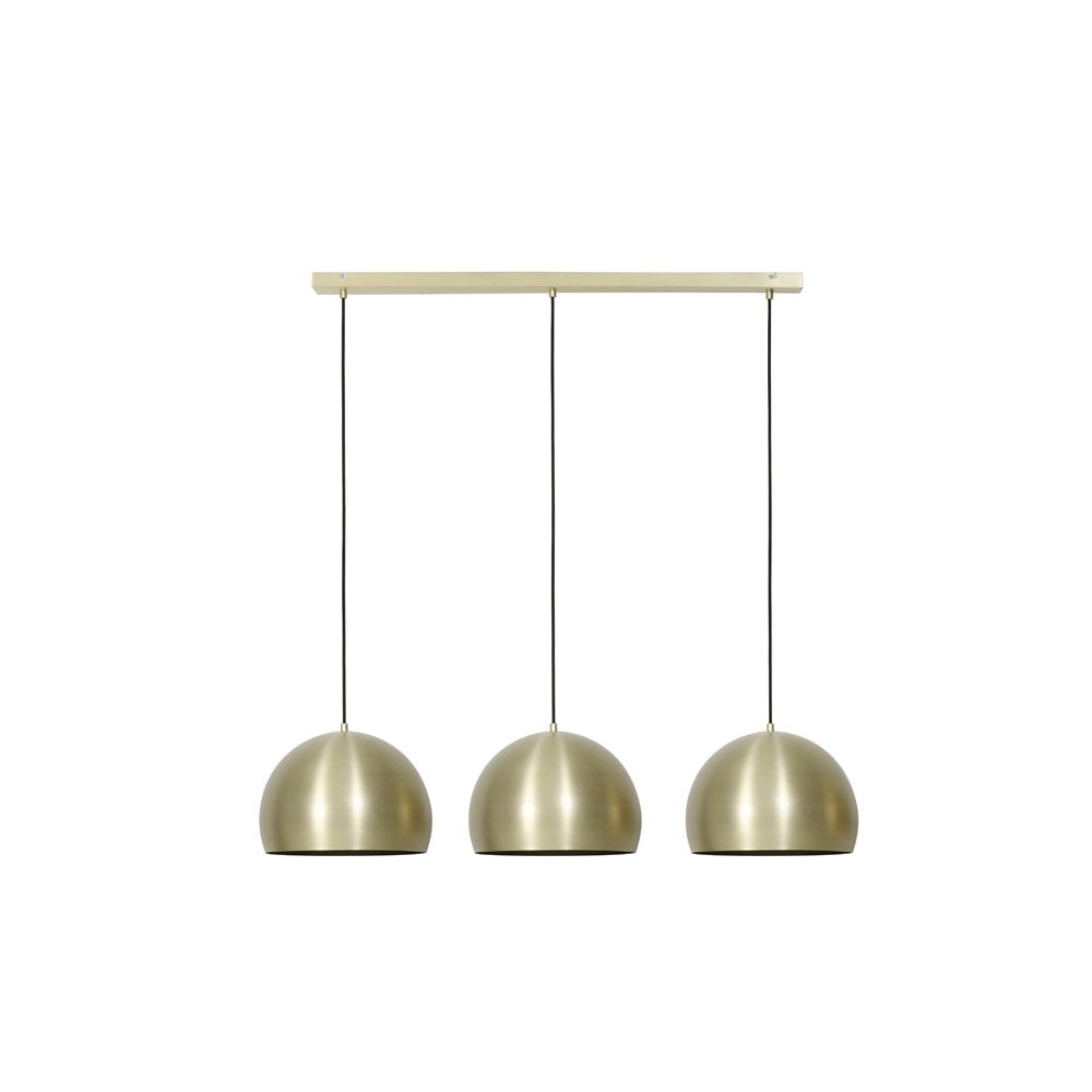 Hanging Lamp 3L 120x33x25cm Jaicey Antique Bronze