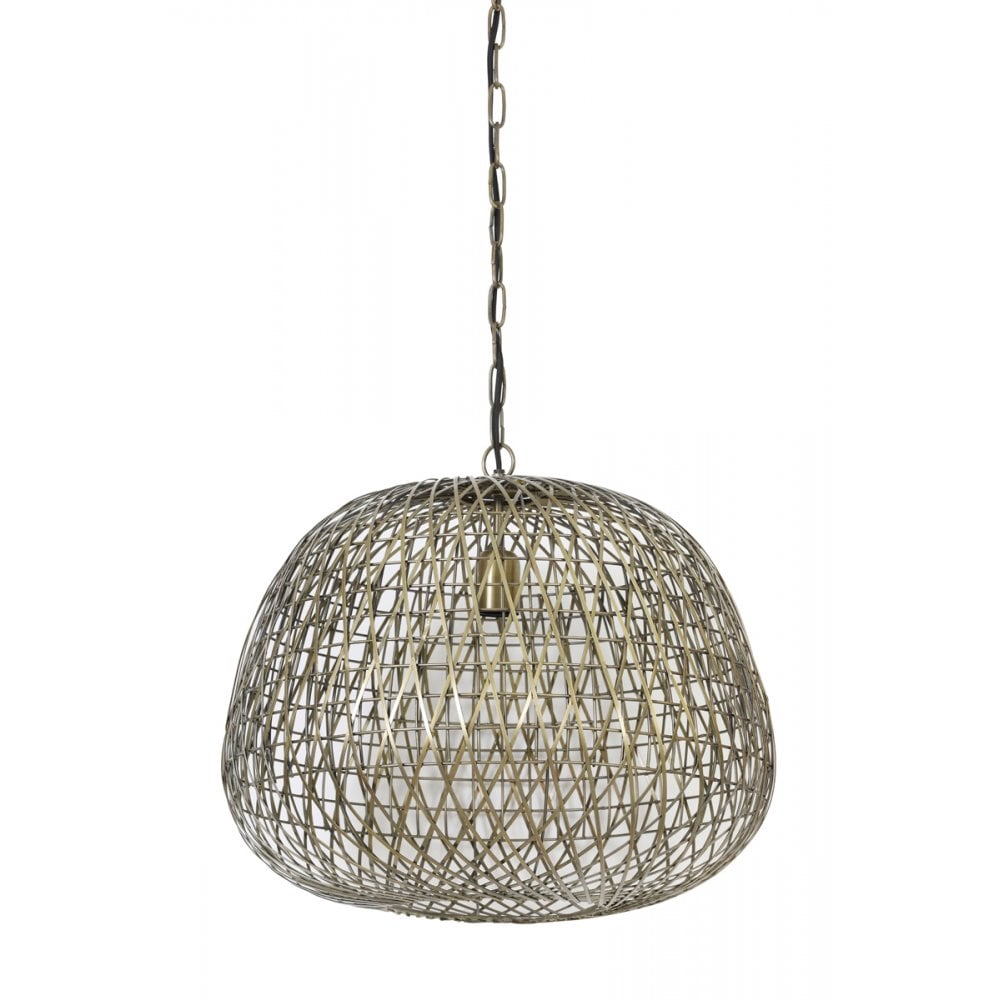 Hanging Lamp 50x44cm Alwina Antique Bronze