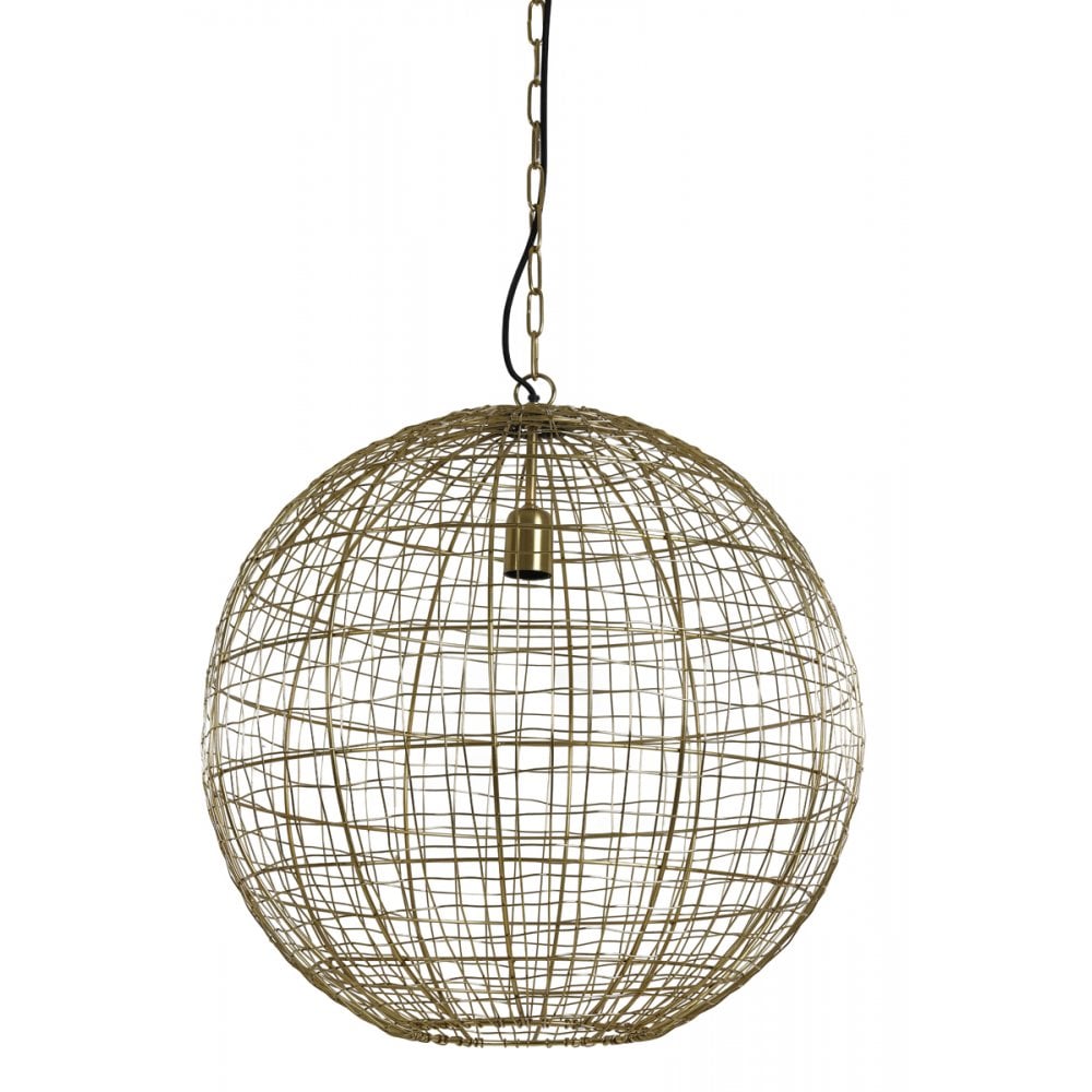 Hanging Lamp 55x55cm Mirana Bronze