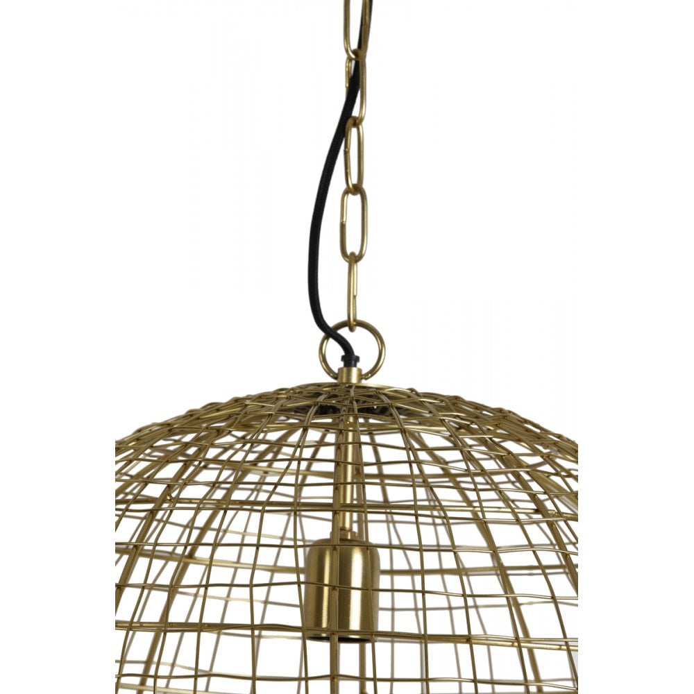 Hanging Lamp 55x55cm Mirana Bronze