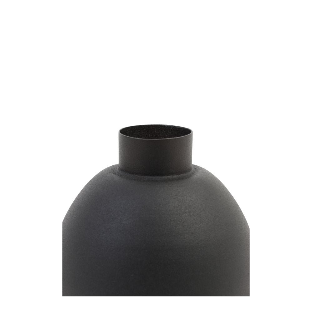 Vase Deco 12x16cm - Binco Matt Black