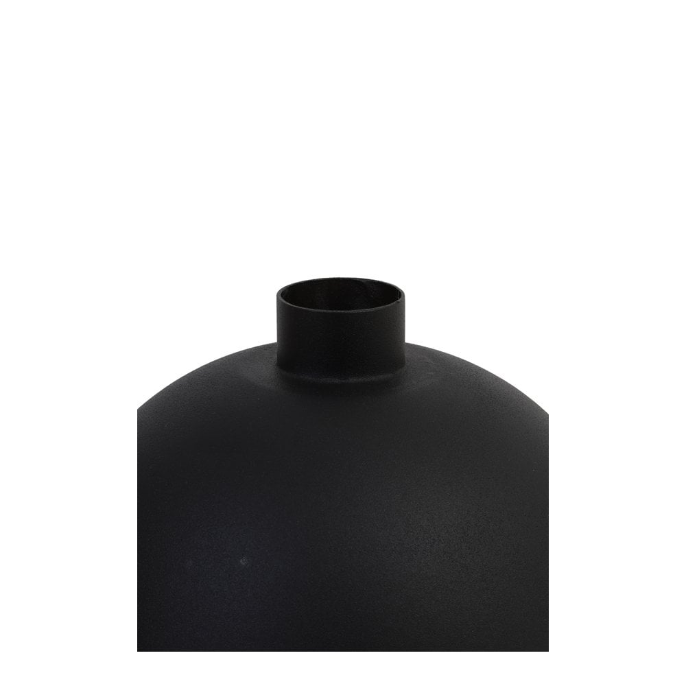 Vase Deco 23x30cm - Binco Matt Black