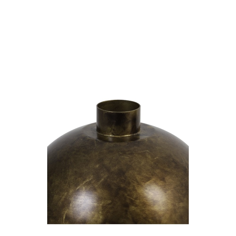 Vase Deco 23x30cm - Binco Burned Antique Bronze