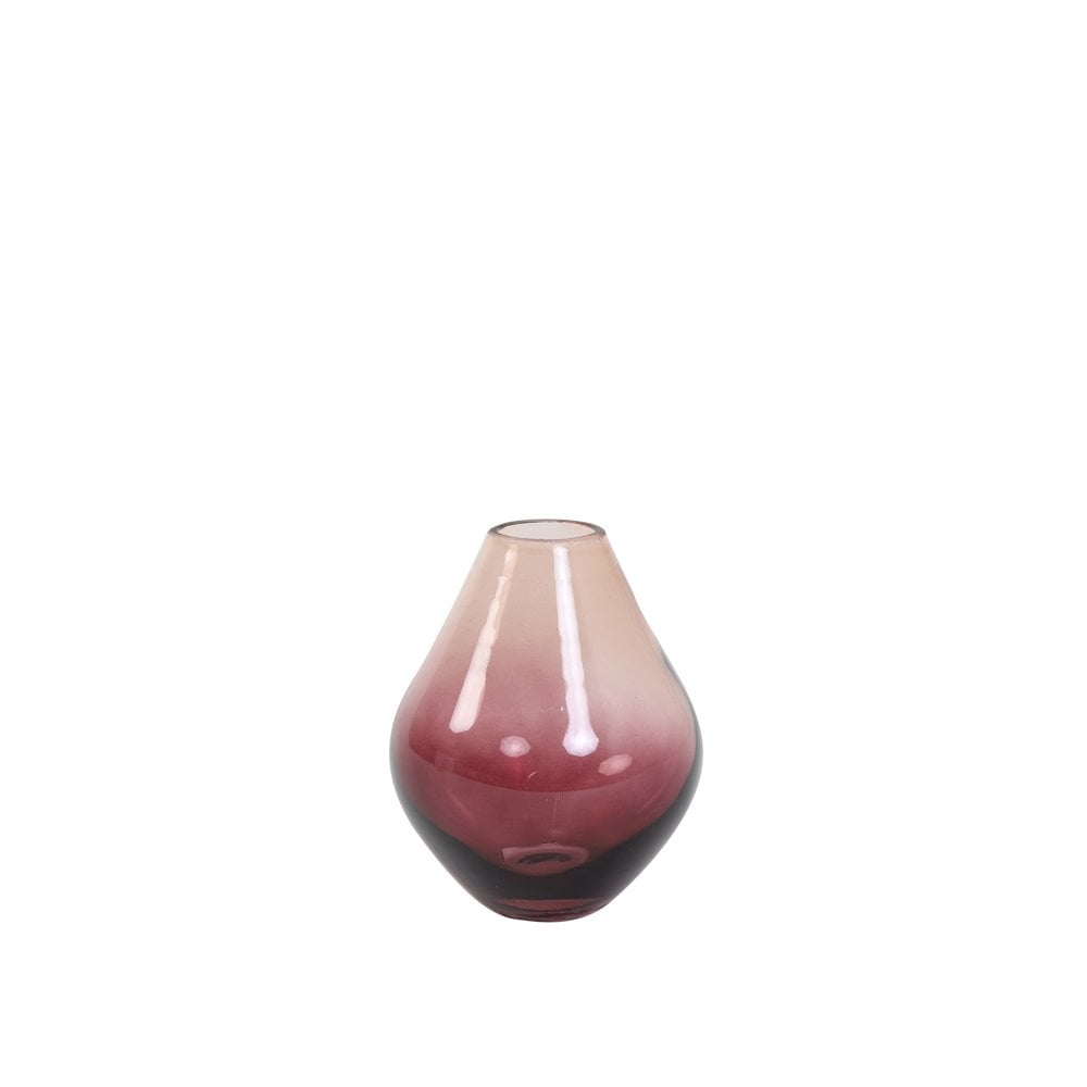 Vase 16x13cm - Lewon Glass Pink