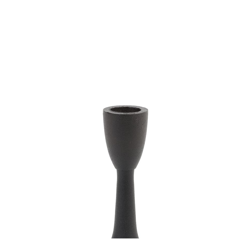 Candle Holder 5.5x15cm Culby Matt Black