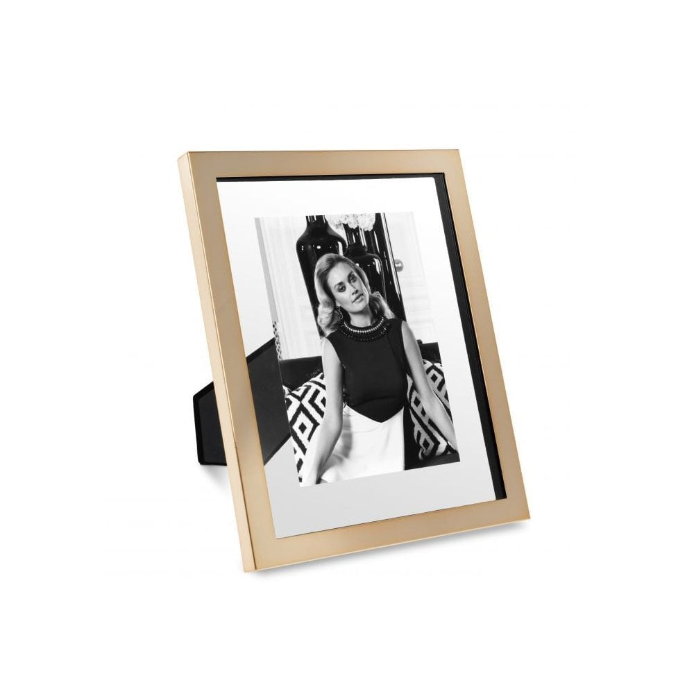 Picture Frame Brentwood L, Rose Gold Finish, Clear Glass