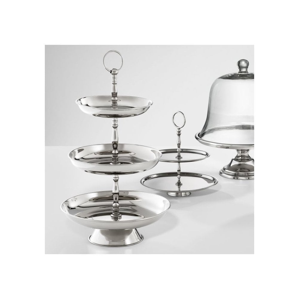 Cake Standard Oriole, Nickel Finish