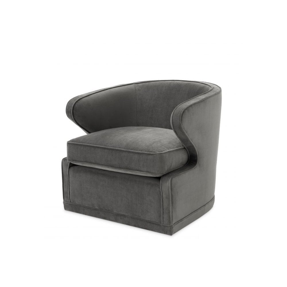 Chair Dorset, Granite Grey, Swivel Base