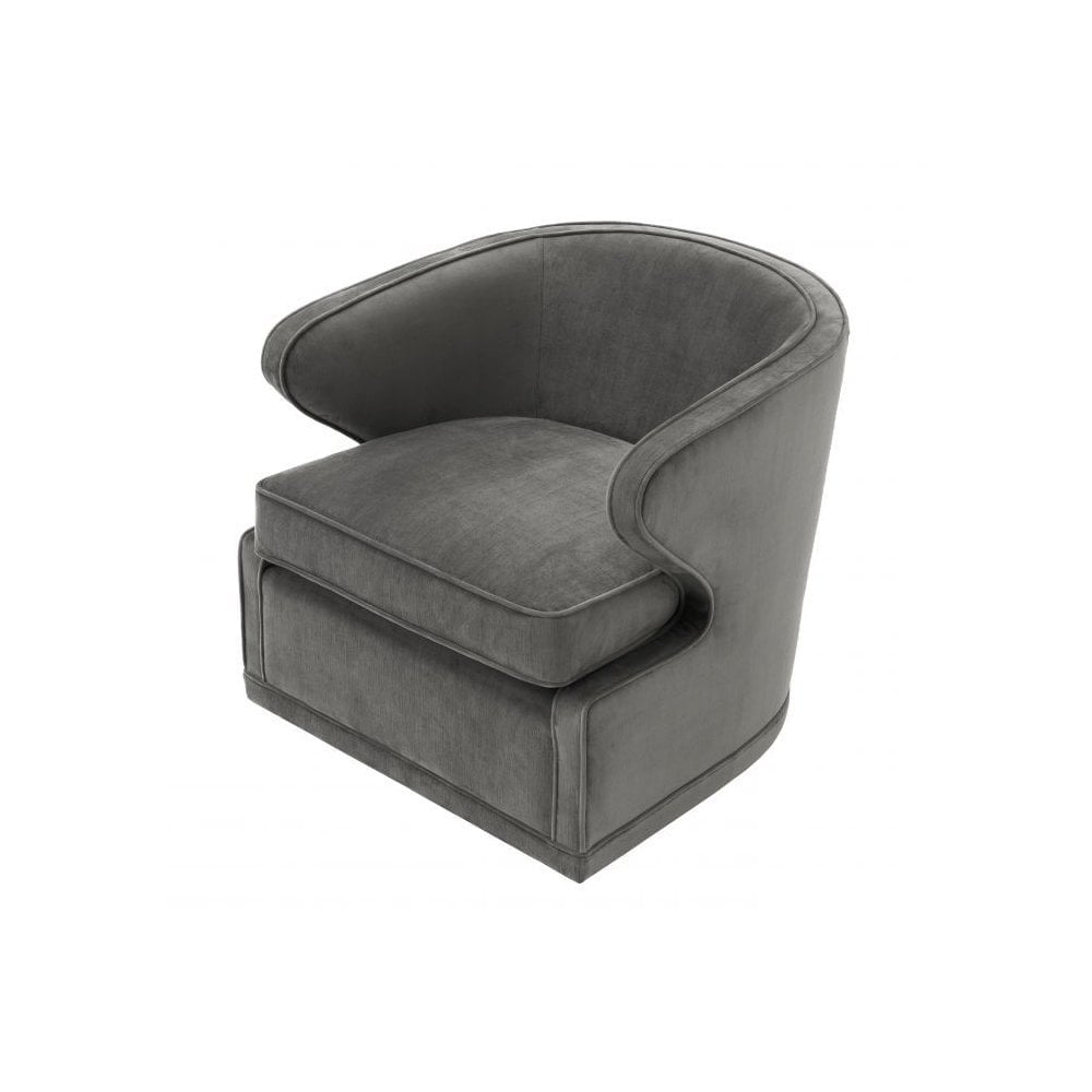 Chair Dorset, Granite Grey, Swivel Base