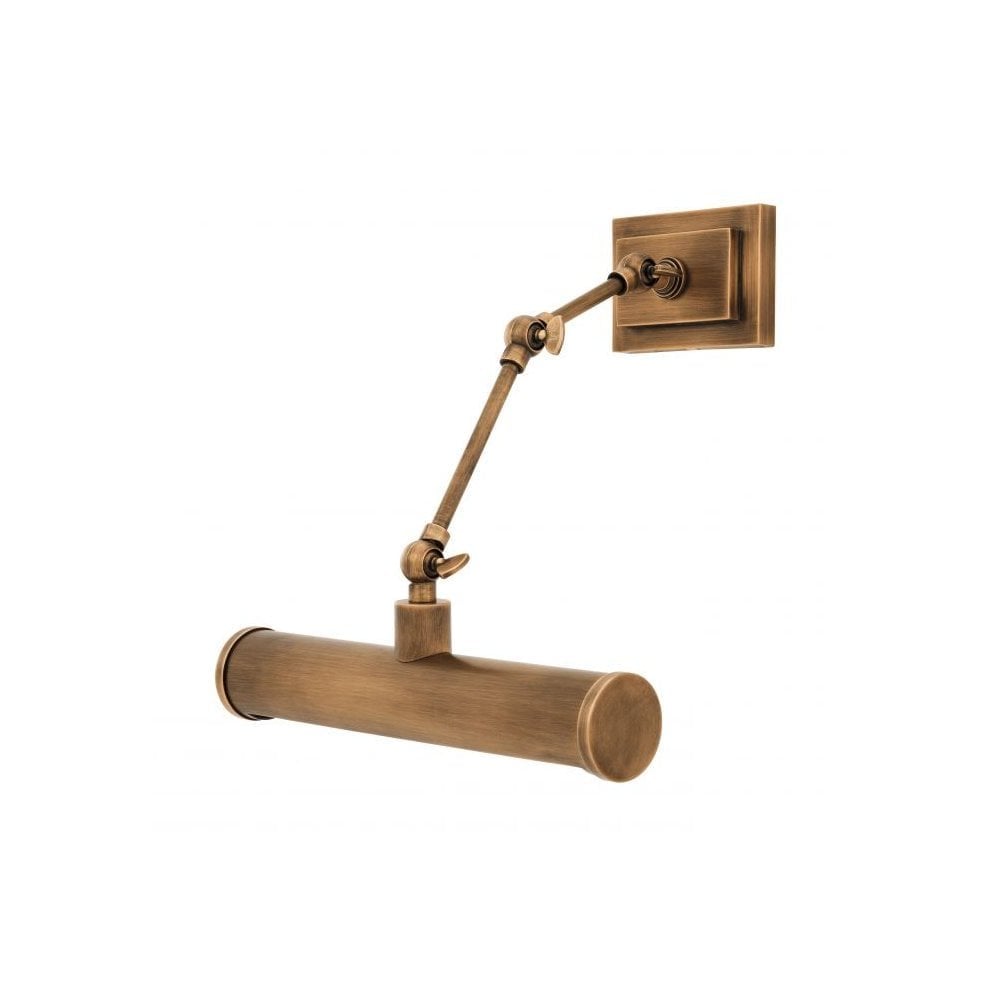 Wall Lamp Pacific, Antique Brass Finish