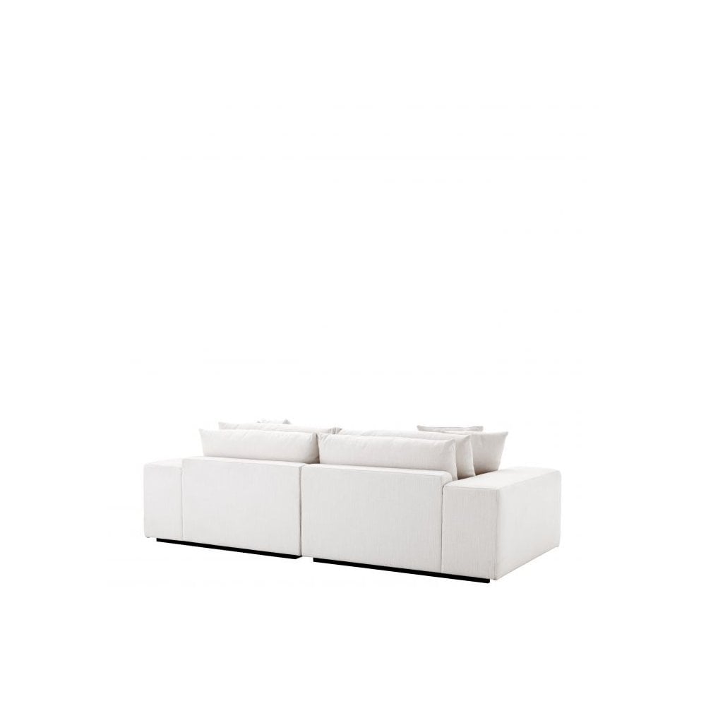 Sofa Vista Grande, Avalon White, Black Base