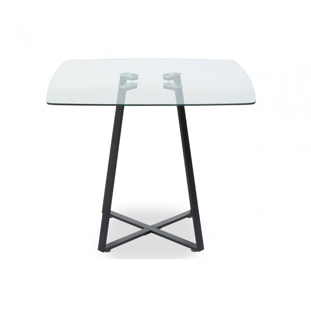 Metropolitan Square Glass Dining Table