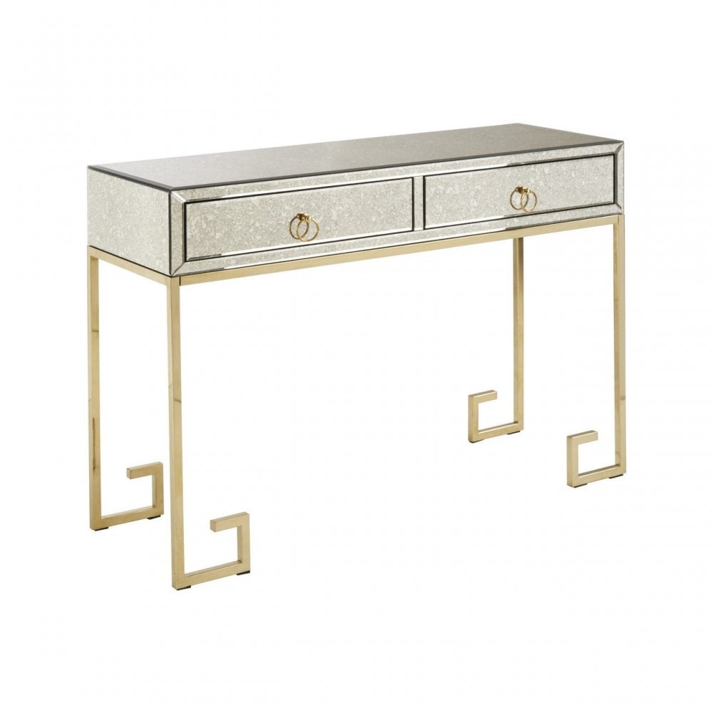 Rieti Console Table, Gold