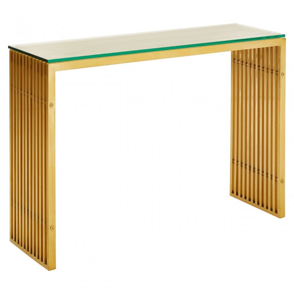 Horizon Console Table, Gold