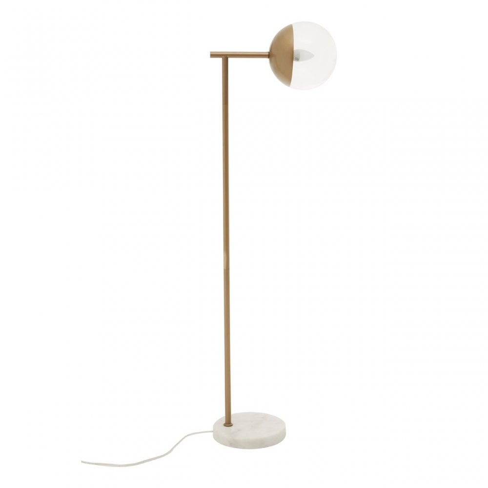 Revive Gold Finish Floor Lamp