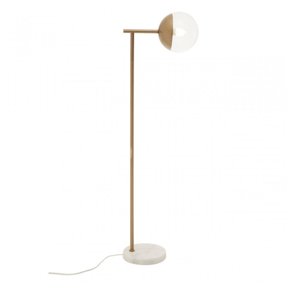 Revive Gold Finish Floor Lamp