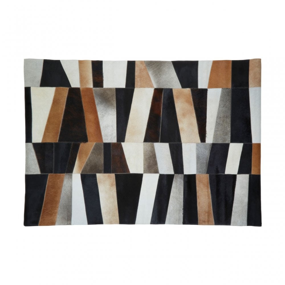 Safira Large Striped Rug, Multi-Coloured