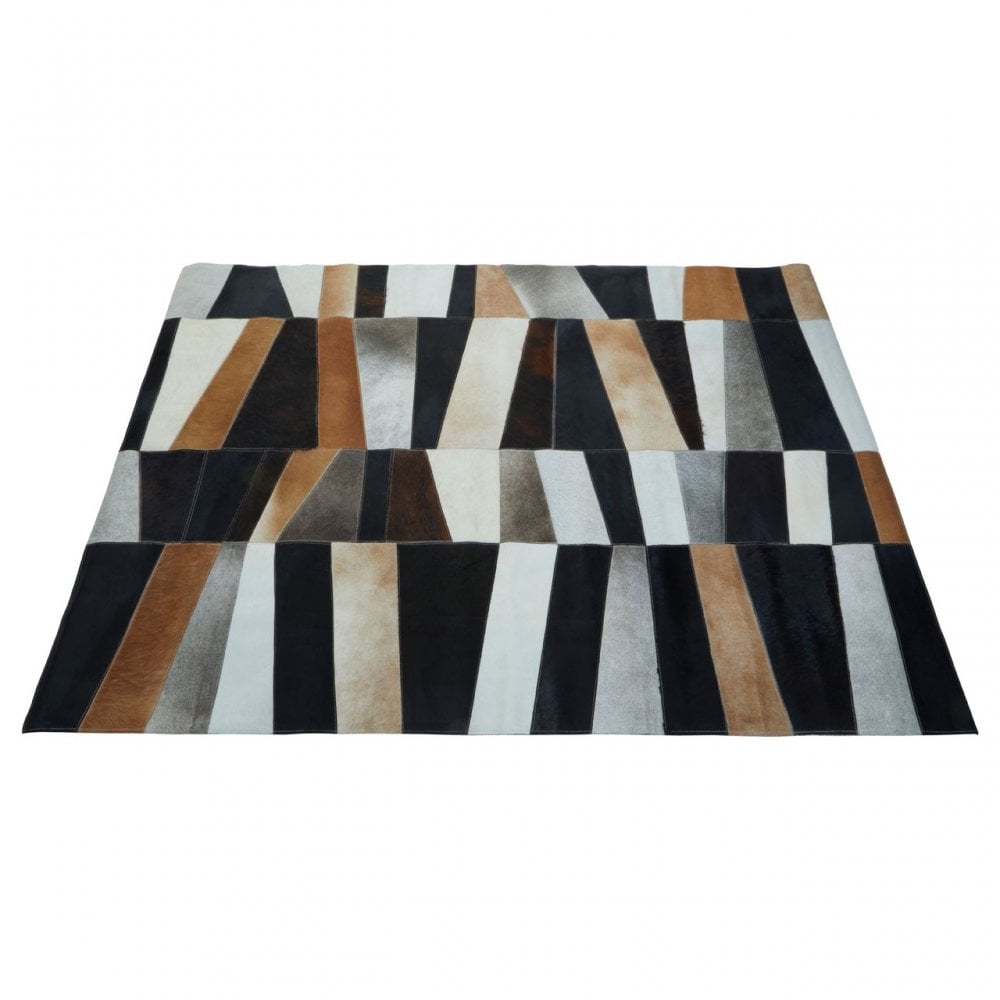 Safira Large Striped Rug, Multi-Coloured