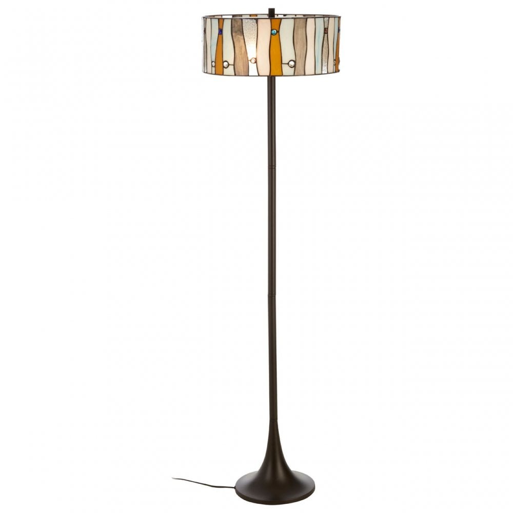 Waldorf Jewel Floor Lamp, Bronze