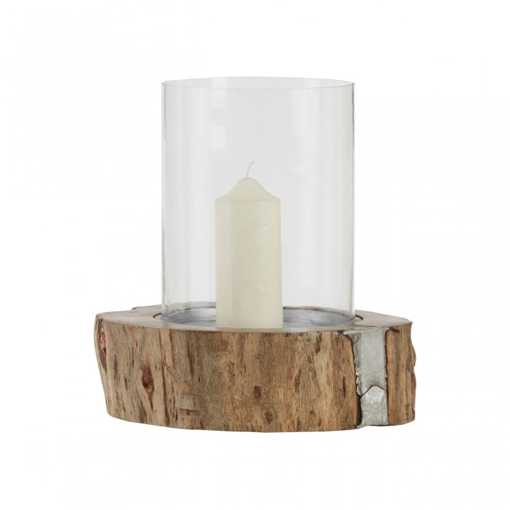 Asamra Large Hurricane Candle Holder , Black