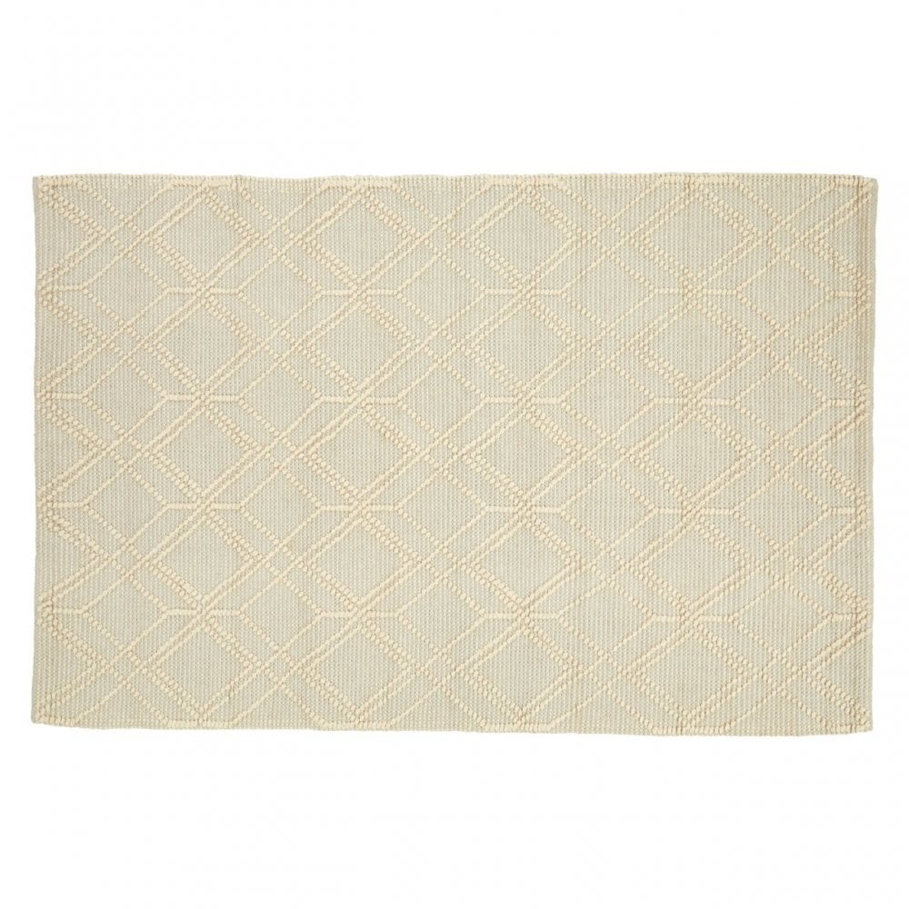 Bosie Jango Small Geometric Rug, Grey