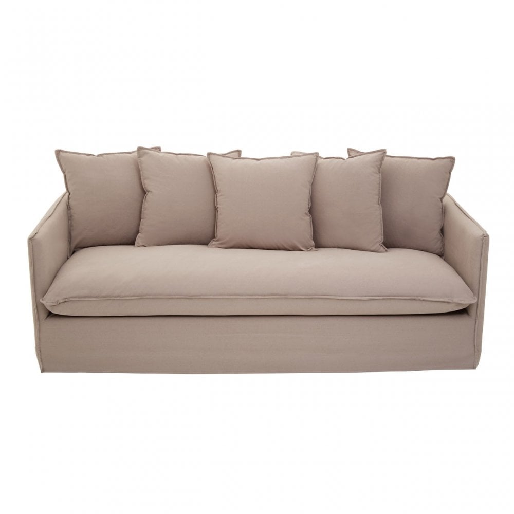 Antibes 3 Seater Grey Sofa, Grey