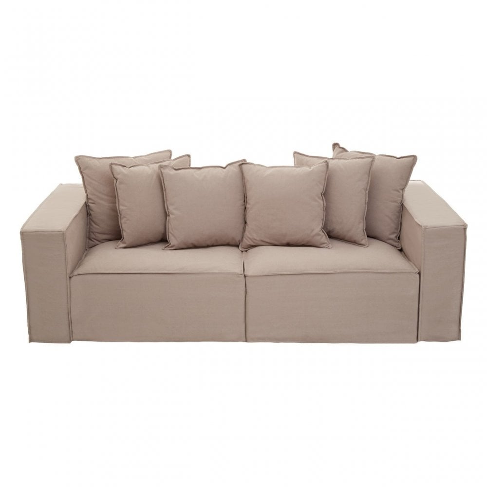 Marseille 3 Seat Sofa, Grey