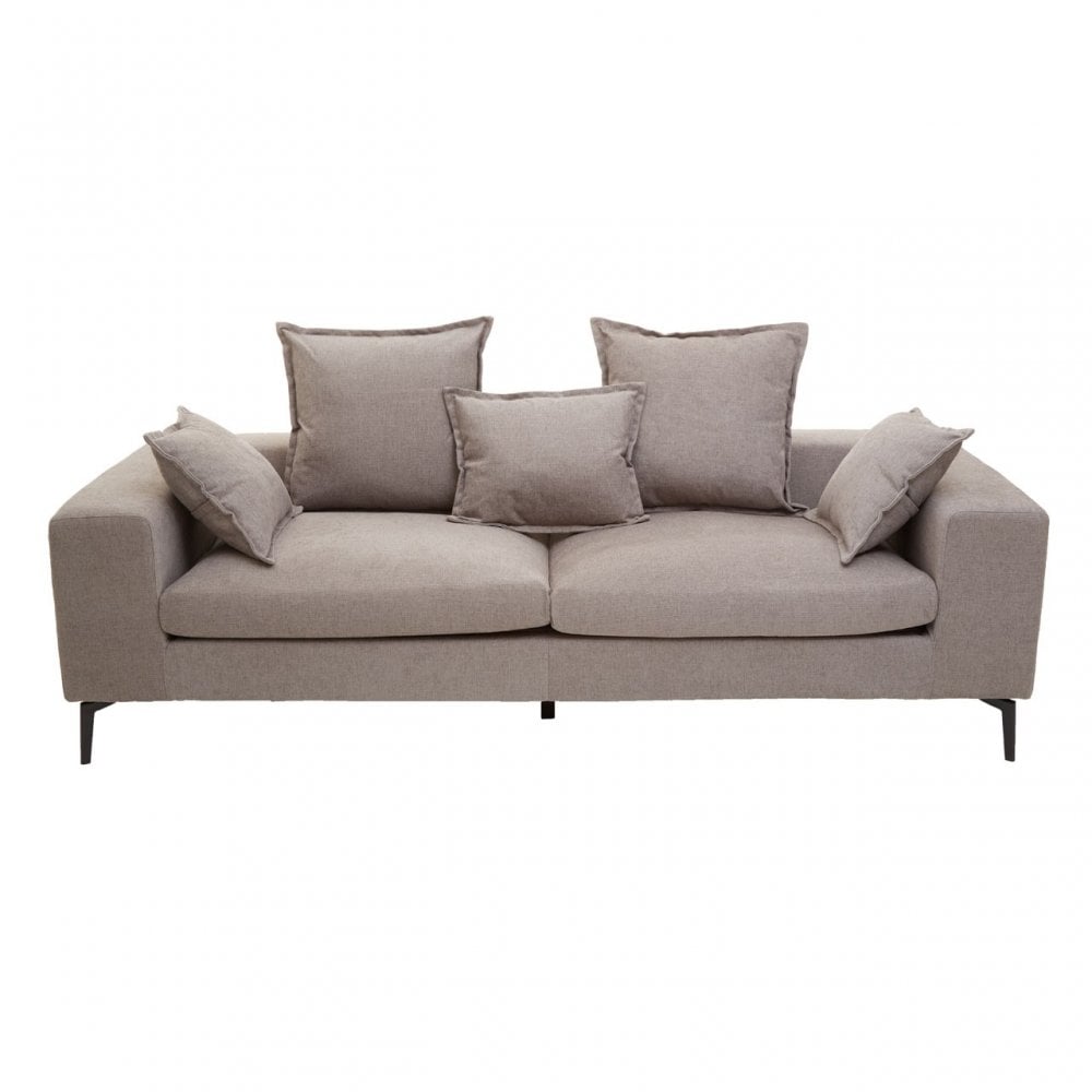 Avignon 3 Seat Grey Sofa