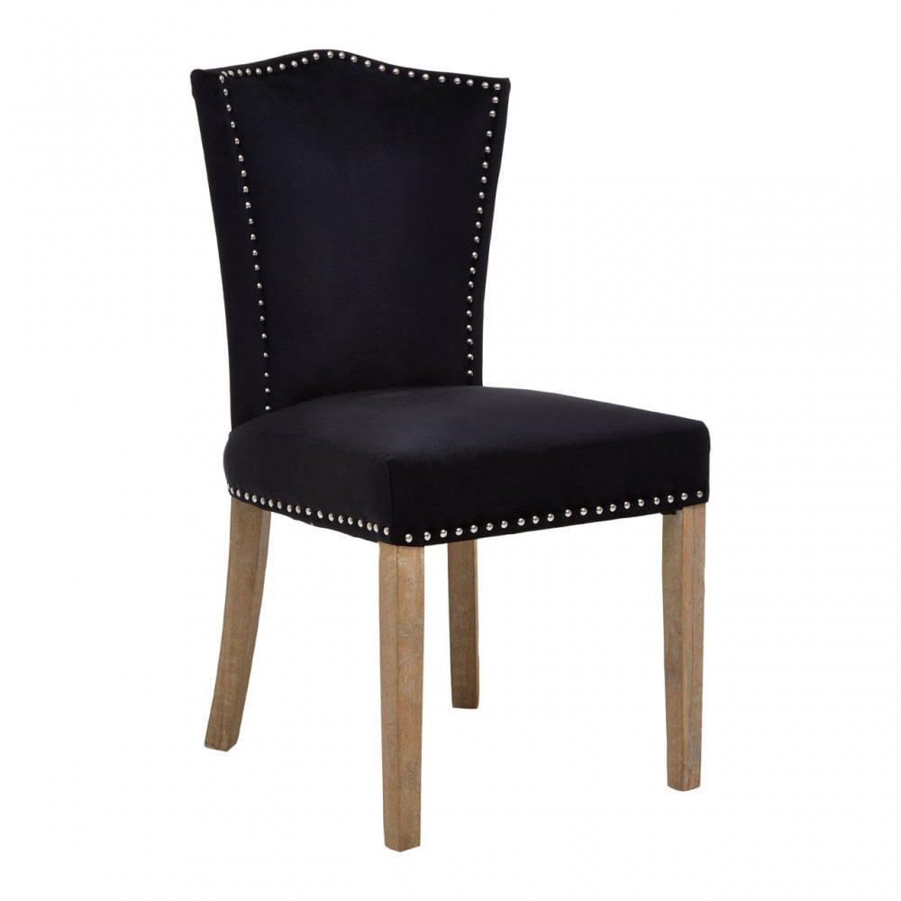 Kensington Townhouse Black Dining Chair, Black