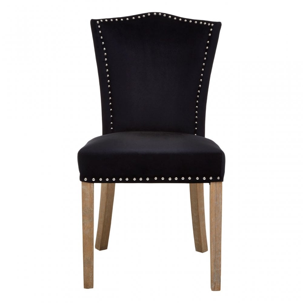 Kensington Townhouse Black Dining Chair, Black